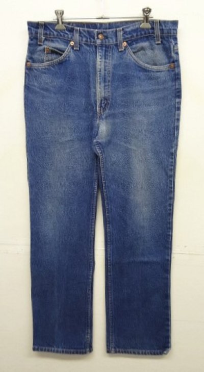 画像1: 80'S LEVIS 517 デニム インディゴ W34L31 USA製 (VINTAGE)