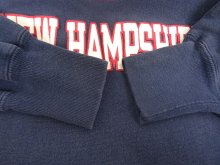 他の写真2: 90'S CHAMPION "三段プリント" 刺繍タグ リバースウィーブ ネイビー USA製 (VINTAGE)