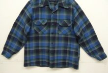 他の写真3: 70'S PENDLETON "BOARD SHIRT" ウール オープンカラーシャツ チェック柄 USA製 (VINTAGE)