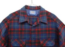 他の写真1: 70'S PENDLETON "BOARD SHIRT" ウール オープンカラーシャツ チェック柄 USA製 (VINTAGE)