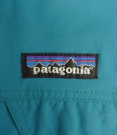 画像3: 00'S PATAGONIA "STORM JACKET" ナイロン シェルジャケット ライトグリーン/ブラック (VINTAGE)