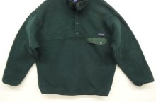 他の写真3: 90'S PATAGONIA ”SYNCHILLA SNAP-T" シンチラ スナップT ダークグリーン ポルトガル製 (VINTAGE)