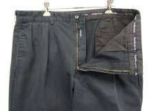 他の写真1: 90'S RALPH LAUREN "ANDREW PANT" ツープリーツ チノパンツ ブラック (VINTAGE)