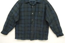 他の写真3: 60'S PENDLETON "SIR PENDLETON" ウール 長袖 オープンカラーシャツ チェック柄 USA製 (VINTAGE)