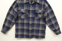 他の写真3: 70'S PENDLETON "BOARD SHIRT" ウール オープンカラーシャツ チェック柄 USA製 (VINTAGE)