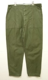 70'S アメリカ軍 US ARMY "OG107" コットンサテン ベイカーパンツ W38L33 (VINTAGE)