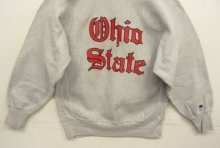 他の写真3: 90'S CHAMPION "OHIO STATE" 刺繍タグ リバースウィーブ グレー USA製 (VINTAGE)