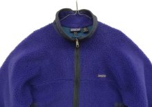 他の写真1: 90'S PATAGONIA ”旧タグ" 初期レトロX 裏地P.E.F フリースジャケット ダークブルー/ブラック USA製 (VINTAGE)