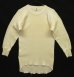 画像1: 80'S HANES コットン/ポリ サーマル 長袖 Tシャツ オフホワイト USA製 (VINTAGE) (1)