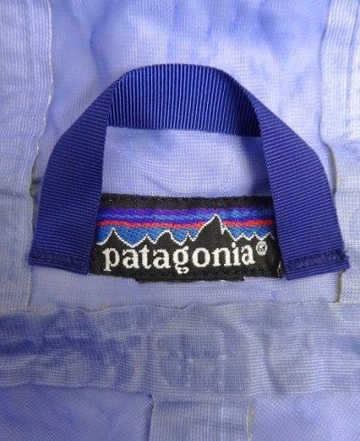 画像2: 90'S PATAGONIA 旧タグ リップストップナイロン アノラックパーカー ネイビー/グリーン (VINTAGE)