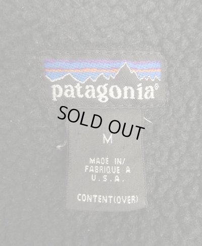 画像2: 90'S PATAGONIA シンチラシャーリングコート ブラック USA製 (VINTAGE)