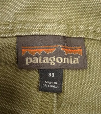 画像2: PATAGONIA ヘンプ混 ダック ペインターパンツ カーキ (USED)