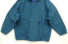 他の写真2: 90'S PATAGONIA 旧タグ ナイロン アノラックジャケット ブルーグリーン/パープル (VINTAGE)