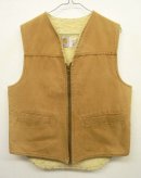 画像: 80'S CARHARTT 裏ボア入り ダックベスト USA製 (VINTAGE) 「No Sleeve」 入荷しました。