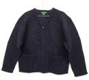 画像: 90'S J.CREW 旧タグ Vネック ジップカーディガン NAVY (VINTAGE) 「Knit」 入荷しました。