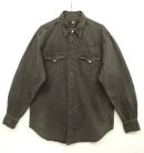 画像: 90'S RRL 初期 三ツ星タグ デニム ウエスタンシャツ BLACK (VINTAGE) 「L/S Shirt」 入荷しました。