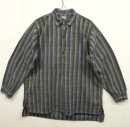 画像: 60'S NOVEL マチ付き グランパシャツ チェック柄 (VINTAGE) 「L/S Shirt」 入荷しました。