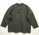 画像: ロシア軍 ヘンリーネック スリーピングシャツ CHARCOAL (DEADSTOCK) 「L/S Shirt」 入荷しました。