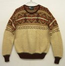 画像: 90'S RALPH LAUREN "HAND KNIT" コットン セーター ナバホ柄 (VINTAGE) 「Knit」 入荷しました。