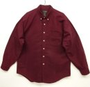 画像: 90'S J.CREW 旧タグ オックスフォード BDシャツ バーガンディ (VINTAGE) 「L/S Shirt」 入荷しました。