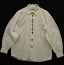 画像: ユーロヴィンテージ オーストリア発 チロリアンシャツ WHITE (VINTAGE) 「L/S Shirt」 入荷しました。