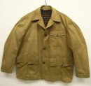 画像: 60'S ユーロワーク 裏地付き ハンティングジャケット riri製ジップ (VINTAGE) 「Jacket」 入荷しました。