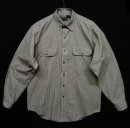 画像: 90'S RALPH LAUREN "G.I.SHIRT" 長袖 ミリタリーシャツ ストライプ (VINTAGE) 「L/S Shirt」 入荷しました。