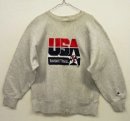 画像: 90'S CHAMPION "USA BASKETBALL" 刺繍タグ リバースウィーブ グレー USA製 (VINTAGE) 「Sweat Shirt」 入荷しました。