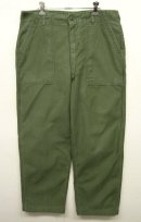 画像: 60'S アメリカ軍 US ARMY "OG107" コットンサテン ベイカーパンツ W36L33 (VINTAGE) 「Bottoms」 入荷しました。