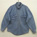 画像: 90'S GAP 旧タグ デニム BDシャツ ブルー USA製 (VINTAGE) 「L/S Shirt」 入荷しました。