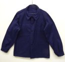 画像: 60'S フランス軍 ワークジャケット カバーオール INK BLUE (DEADSTOCK) 「Jacket」 入荷しました。