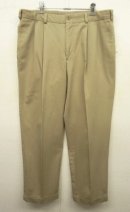 画像: BILLS KHAKIS "M2P" ツープリーツ チノパンツ ベージュ USA製 (USED) 「Bottoms」 入荷しました。