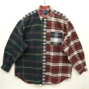 画像: 90'S RALPH LAUREN "THE BIG OXFORD" オックスフォード BDシャツ クレイジーパターン/チェック柄 (VINTAGE) 「L/S Shirt」 入荷しました。