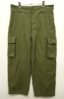 画像: 50'S フランス軍 M47 HBT フィールドパンツ 前期型 OLIVE サイズ23 (VINTAGE) 「Bottoms」 入荷しました。