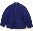 画像: 70'S ユーロワーク HBT ワークジャケット カバーオール BLUE (VINTAGE) 「Jacket」 入荷しました。