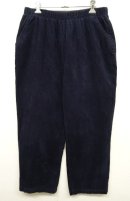 画像: ウエストゴム入り コーデュロイ イージーパンツ DK NAVY (USED) 「Bottoms」 入荷しました。