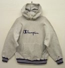 画像: 90'S CHAMPION 刺繍タグ リブライン入り リバースウィーブ パーカー グレー USA製 (VINTAGE) 「Parka」 入荷しました。