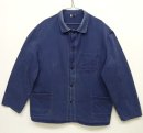 画像: 70'S ユーロワーク HBT ワークジャケット カバーオール BLUE (VINTAGE) 「Jacket」 入荷しました。