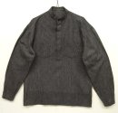 画像: ユーロヴィンテージ リネン/コットン ノーカラーシャツ ストライプ (VINTAGE) 「L/S Shirt」 入荷しました。