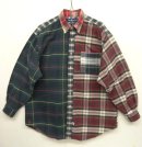 画像: 90'S RALPH LAUREN "THE BIG OXFORD" オックスフォード BDシャツ クレイジーパターン/チェック柄 (VINTAGE) 「L/S Shirt」 入荷しました。