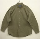 画像: 90'S RALPH LAUREN "BLAKE" ツイル BDシャツ KHAKI (VINTAGE) 「L/S Shirt」 入荷しました。