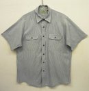 画像: 80'S LL Bean 半袖 ワークシャツ ストライプ柄 USA製 (VINTAGE) 「S/S Shirt」 入荷しました。