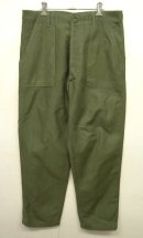 画像: 70'S アメリカ軍 US ARMY "OG107" コットンサテン ベイカーパンツ W36L31 (VINTAGE) 「Bottoms」 入荷しました。