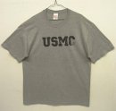 画像: アメリカ軍 USMC 染み込みプリント 半袖 Tシャツ ヘザーグレー USA製 (VINTAGE) 「T-Shirt」 入荷しました。