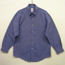 画像: 90'S BROOKS BROTHERS 刷毛目ポプリン BDシャツ ブルー USA製 (VINTAGE) 「L/S Shirt」 入荷しました。