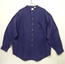 画像: 90'S GAP 旧タグ リネン ノーカラーシャツ インディゴ (VINTAGE) 「L/S Shirt」 入荷しました。