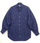 画像: 90'S RALPH LAUREN レーヨン100% 長袖シャツ ネイビー (VINTAGE) 「L/S Shirt」 入荷しました。