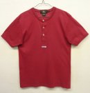 画像: 90'S RRL 初期 三ツ星タグ ヘンリーネック Tシャツ RED (VINTAGE) 「T-Shirt」 入荷しました。