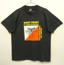 画像: 90'S アメリカ軍 USMA "WEST POINT" シングルステッチ 半袖 Tシャツ ブラック USA製 (VINTAGE) 「T-Shirt」 入荷しました。