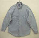 画像: 90'S GAP 旧タグ シャンブレー BDシャツ ライトブルー (VINTAGE) 「L/S Shirt」 入荷しました。